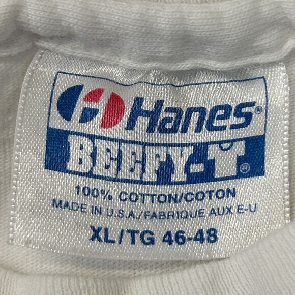 Vintage Blizzard Tecnica Ski T Shirt Mens Large Skiing Skier 80s USA Made White - Picture 16 of 16